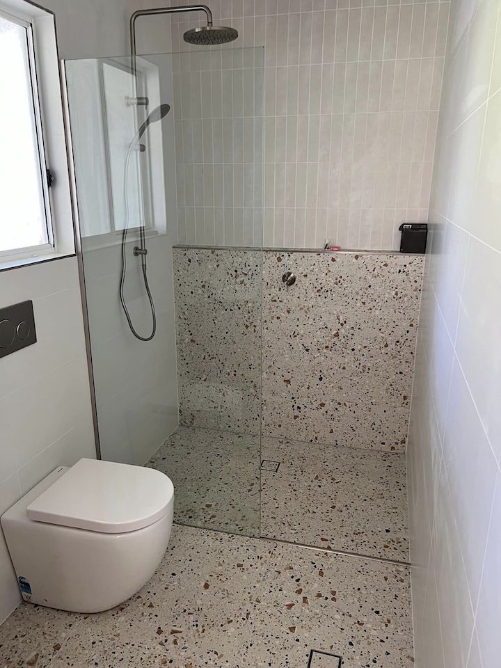 Shower screen installation 3