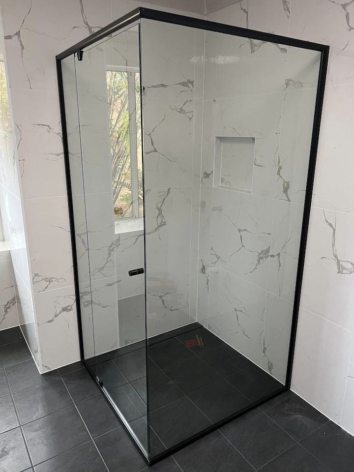 Shower screen installation 2