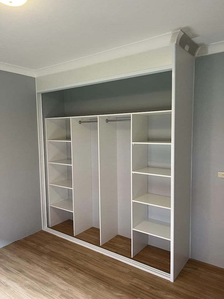 Custom wardrobe installation 16
