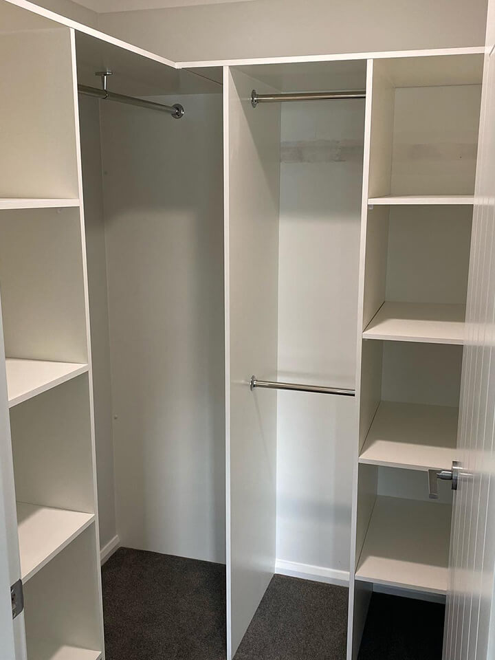 Custom wardrobe installation 13