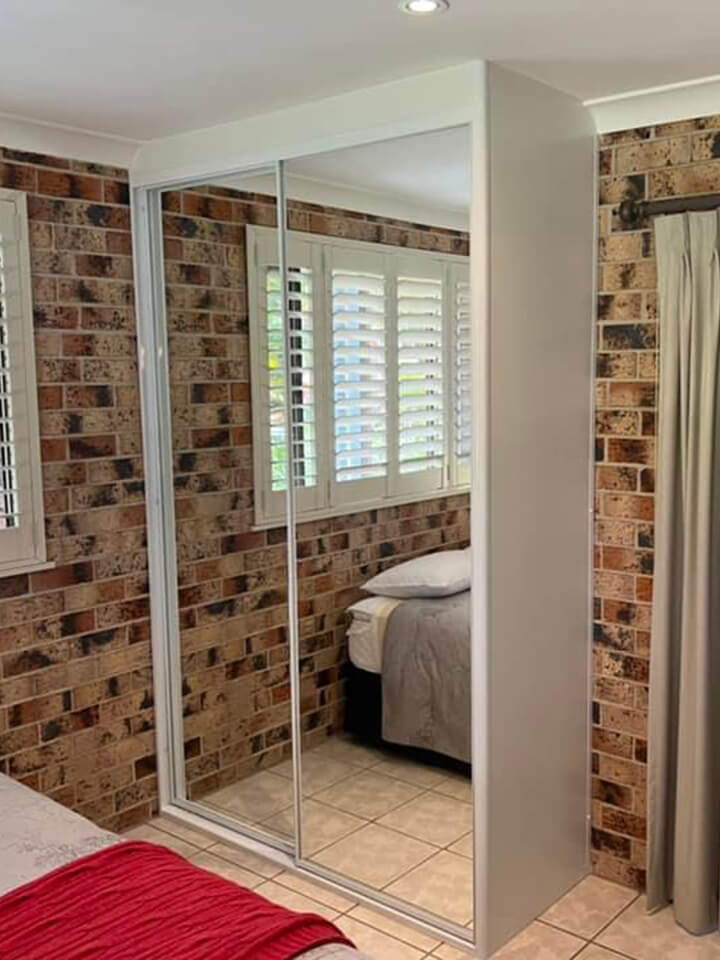 Custom wardrobe installation 15