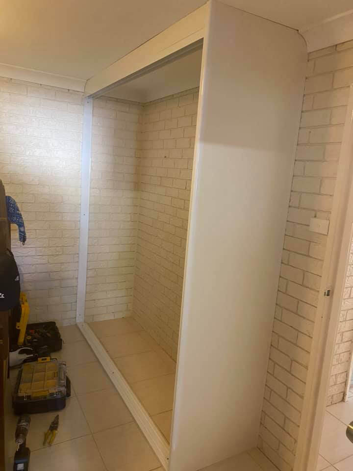 Custom wardrobe installation 11